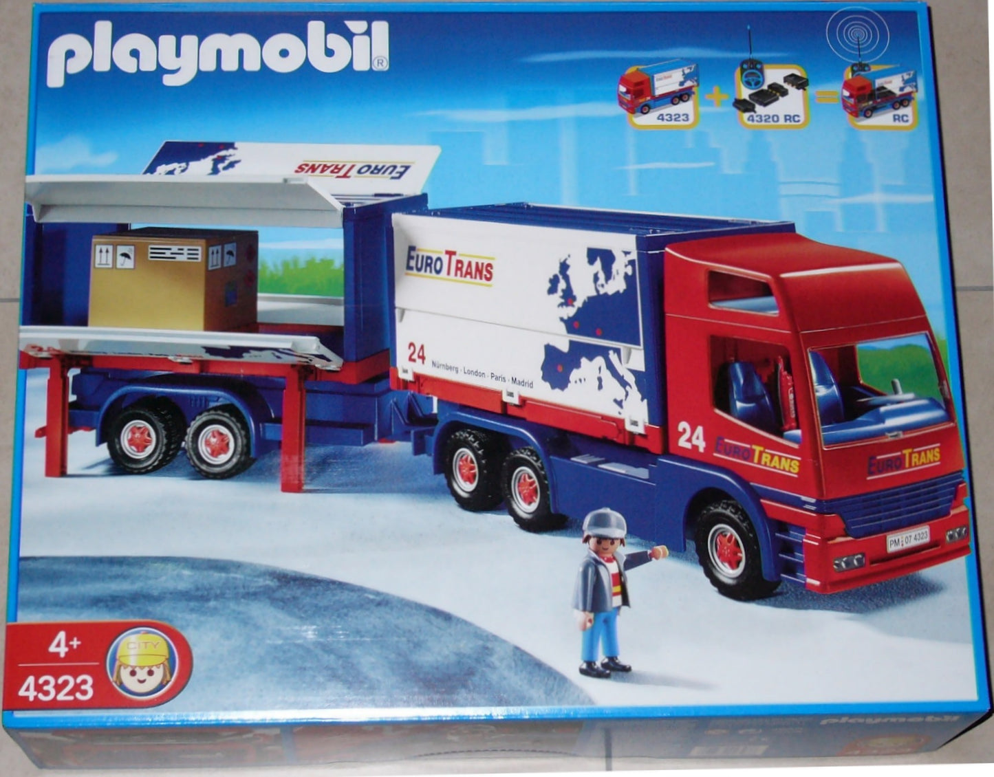 Playmobil 4323 LKW mit Anhänger