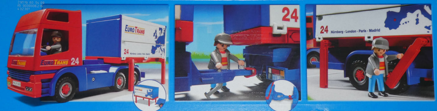 Playmobil 4323 LKW mit Anhänger