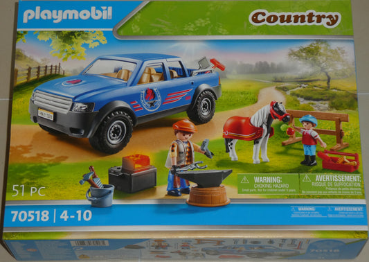Playmobil 70518 Mobiler Hufschmied