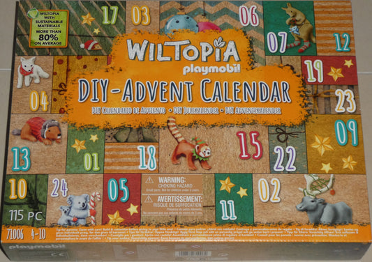 Playmobil 71006 DIY Adventskalender "Tierische Weltreise"