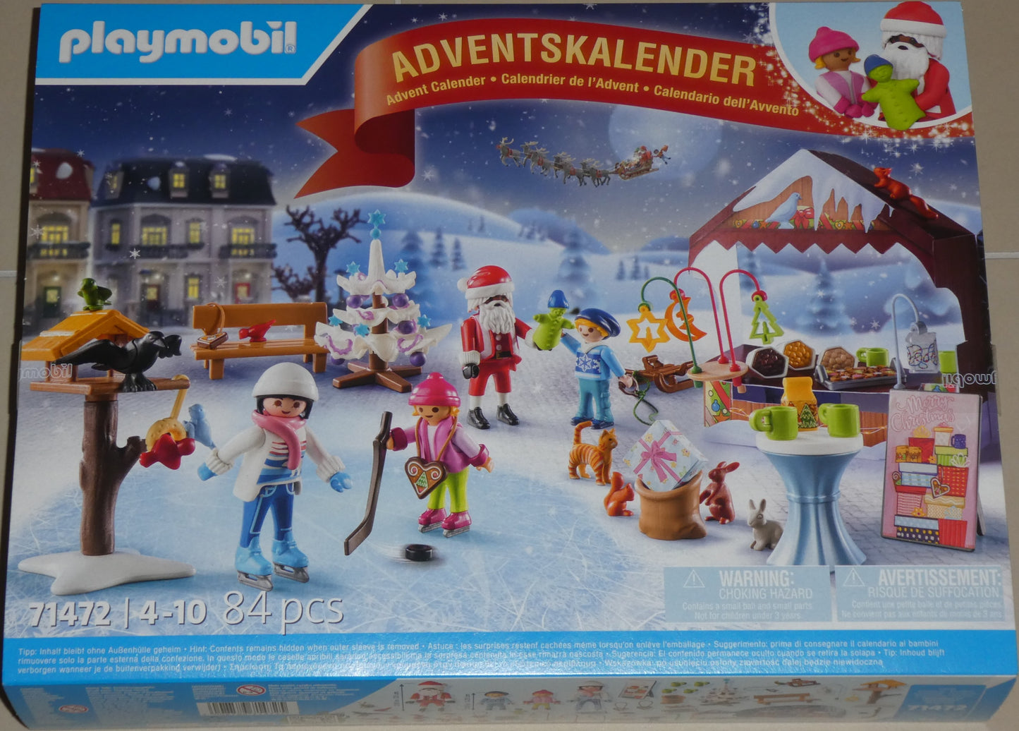 Playmobil 71472 Adventskalender: Ausflug auf den Weihnachtsmarkt