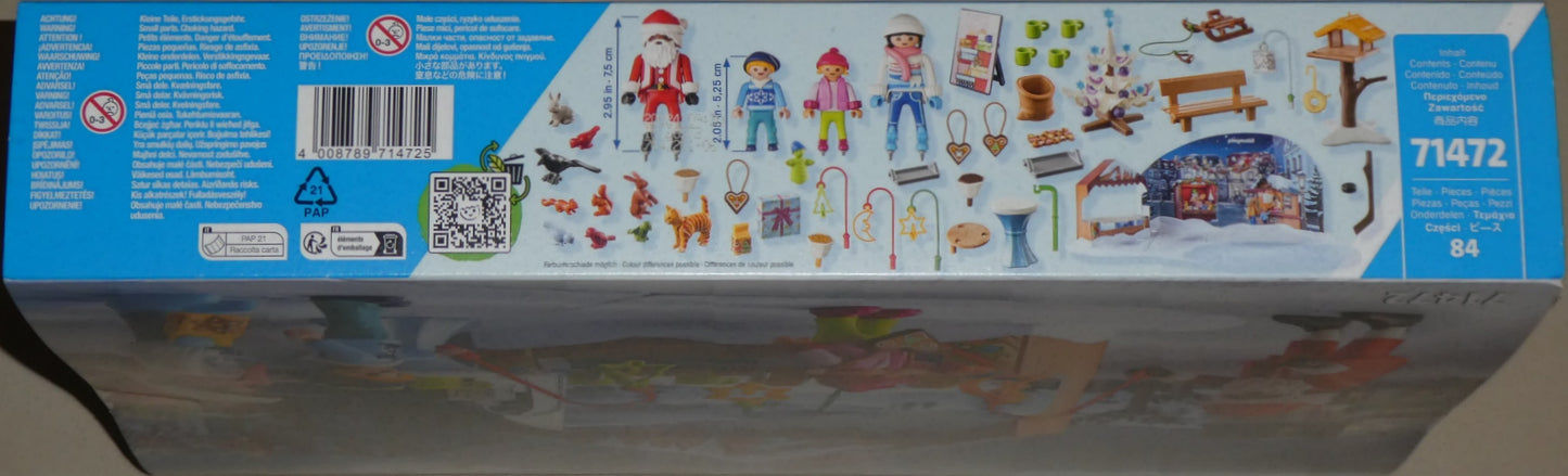 Playmobil 71472 Adventskalender: Ausflug auf den Weihnachtsmarkt