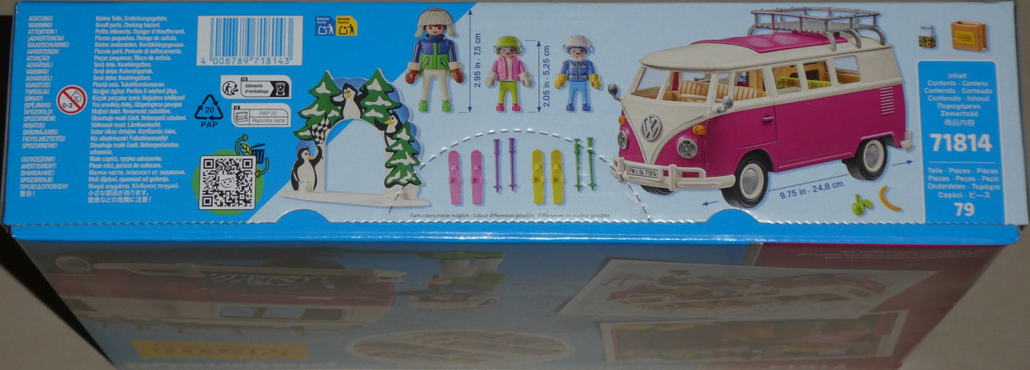 Playmobil 71814 Volkswagen T1 Camping Bus - Netto Winteredition II